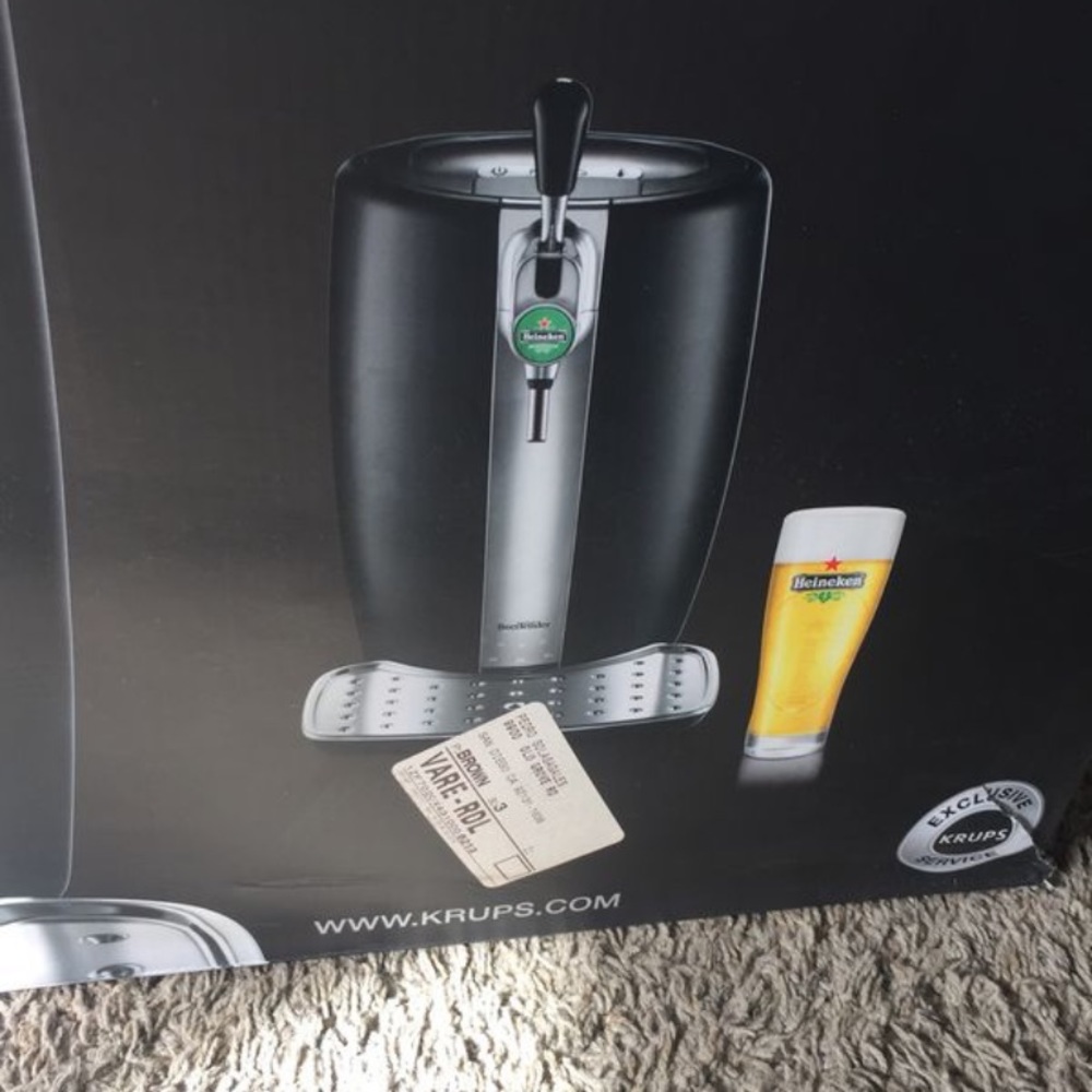 KRUPS and HEINEKEN B100 beertender